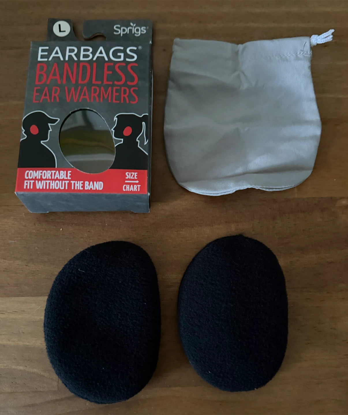 Sprigs Earbags Bandless Ear Warmers Large