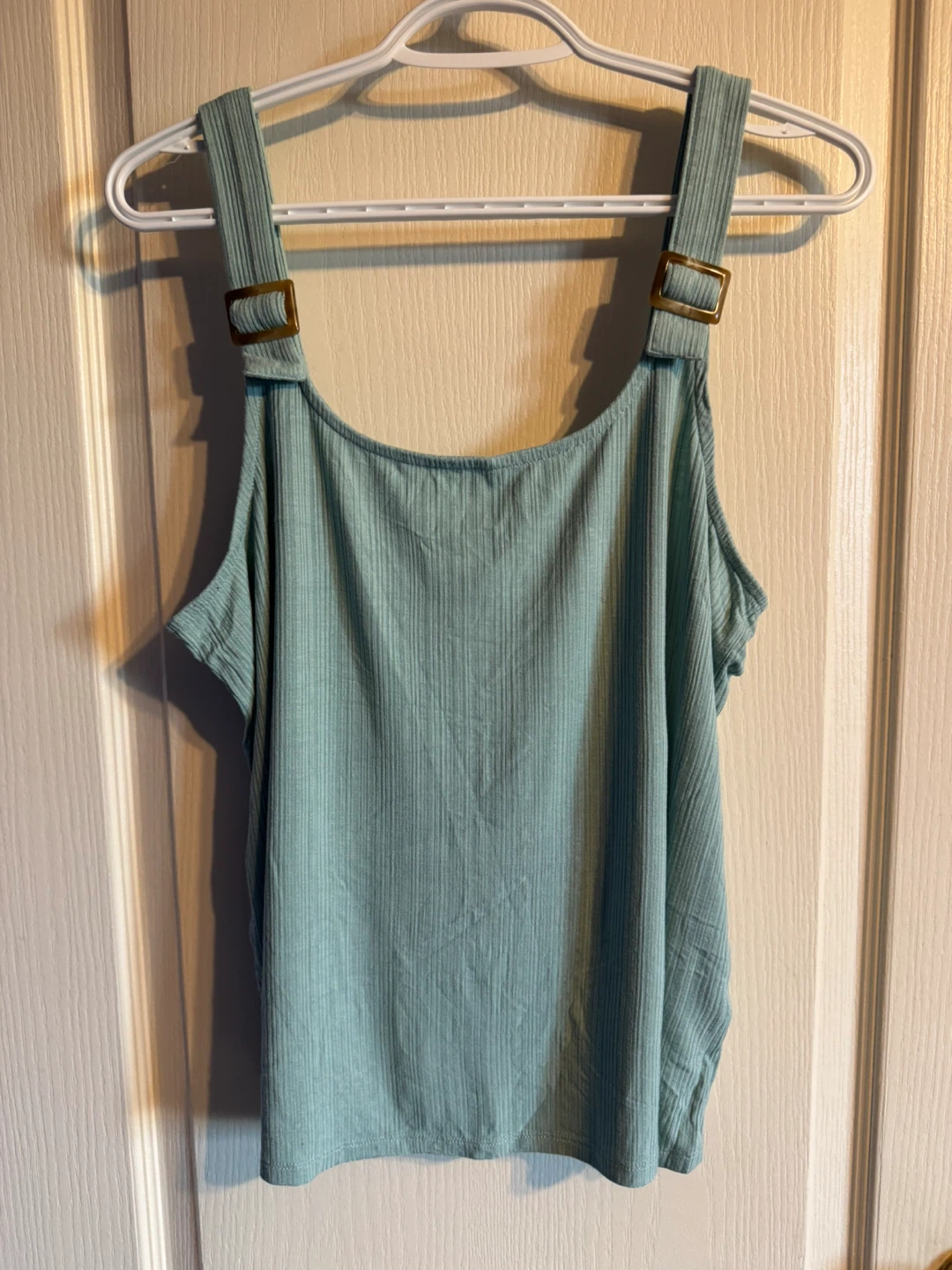 Ricki's Mint Ribbed Tank Top
