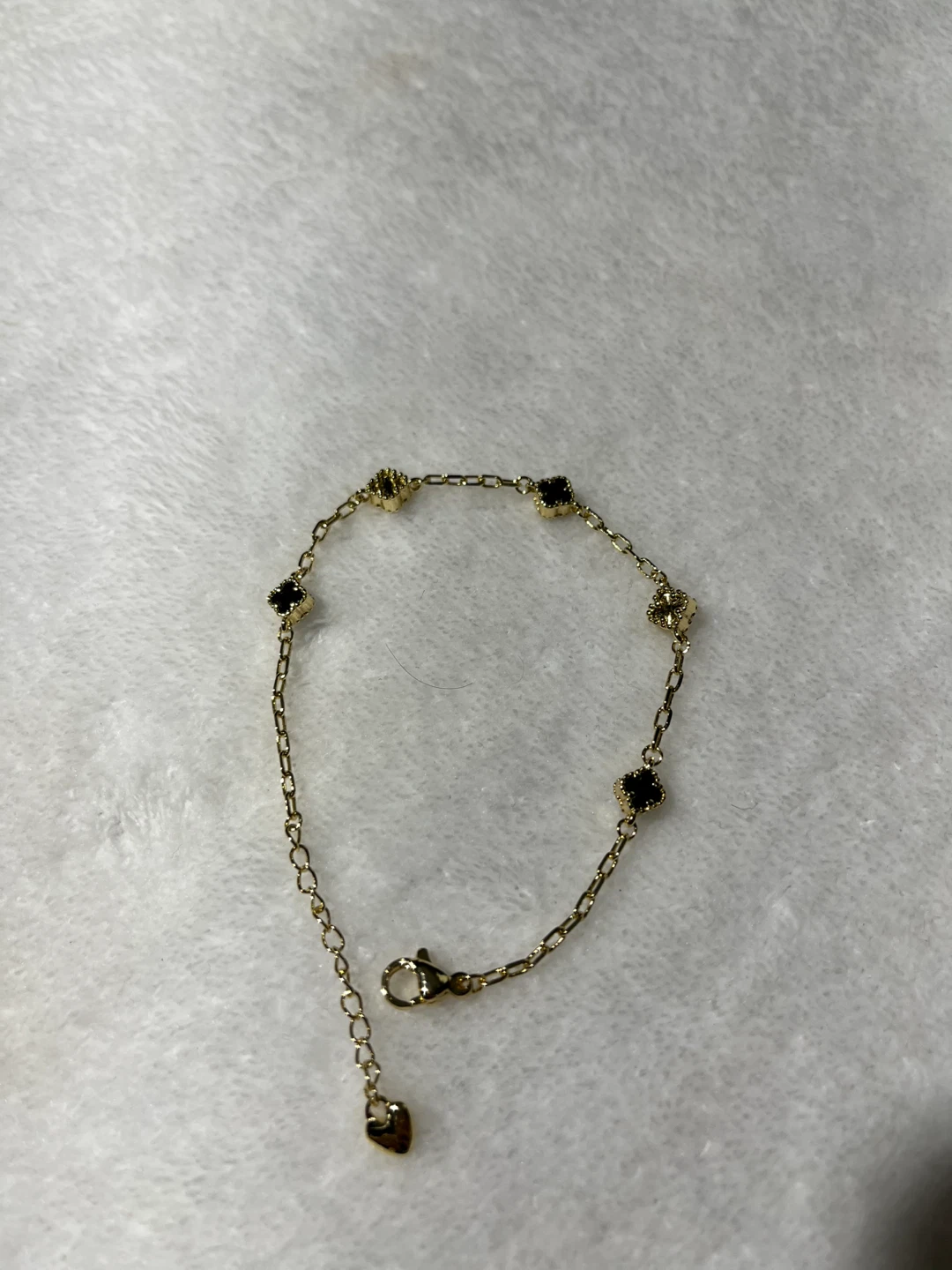 Gold Tone Clover Bracelet - photo 2
