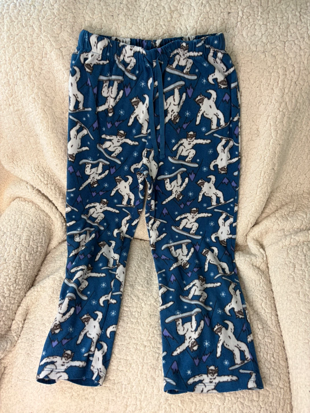 Holiday Time Fleece Pajama Pants L (10-12)