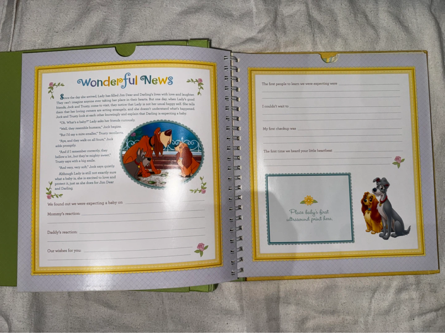 Disney Baby's First Year Memory Book - photo 4