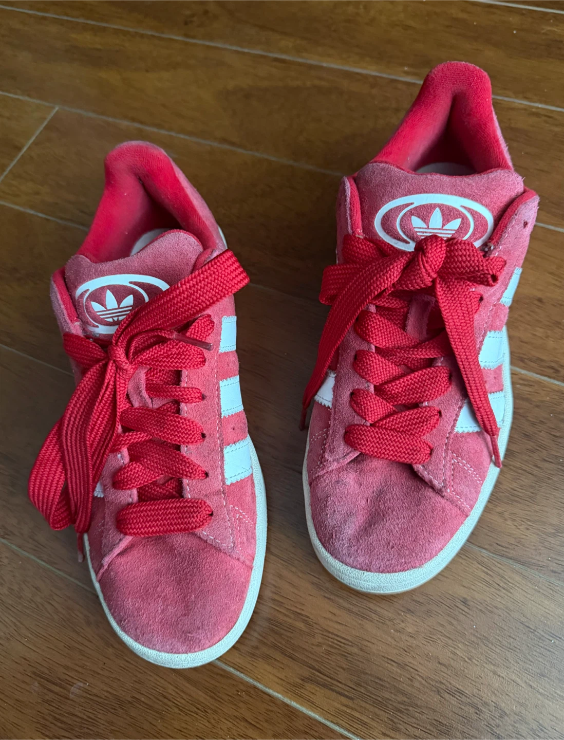 Adidas Campus Sneakers - Red - Size 8.5 US