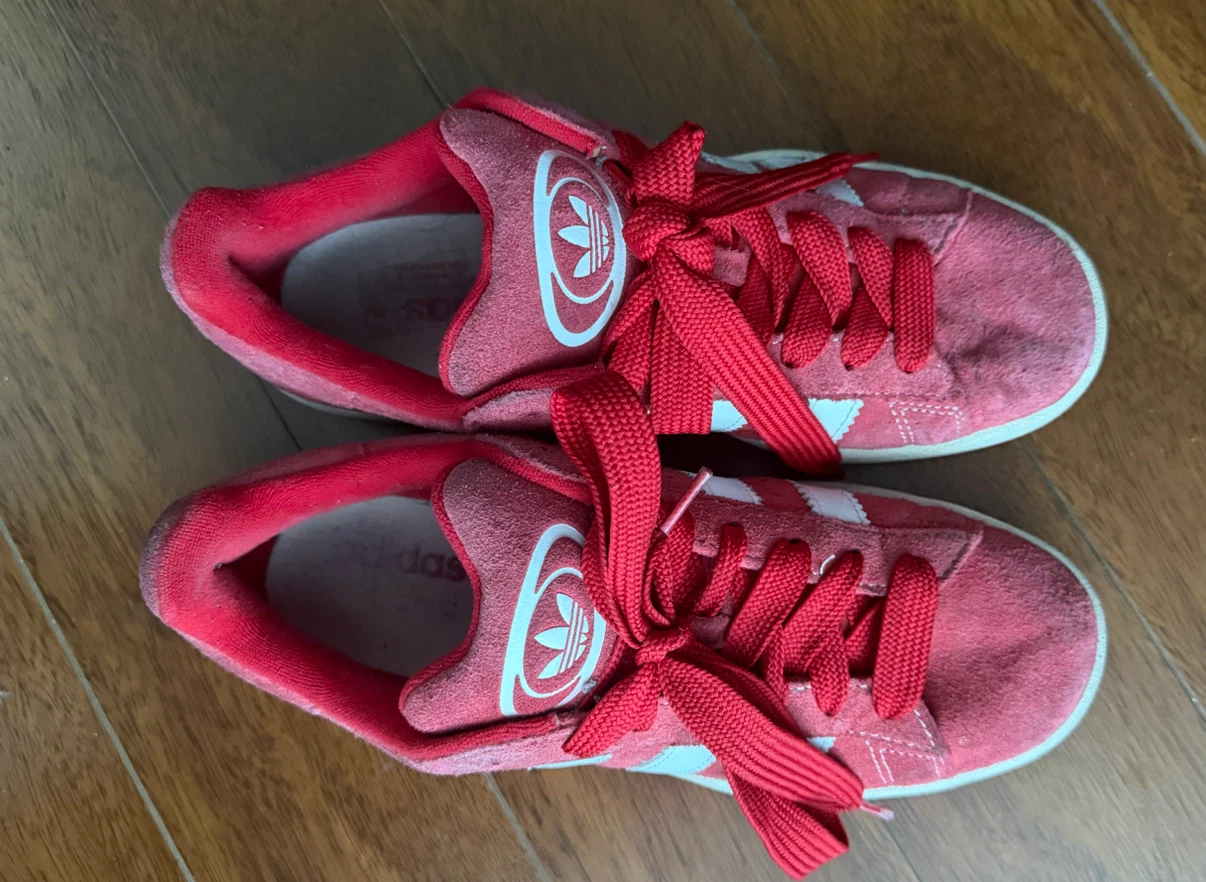 Adidas Campus Sneakers - Red - Size 8.5 US - photo 2