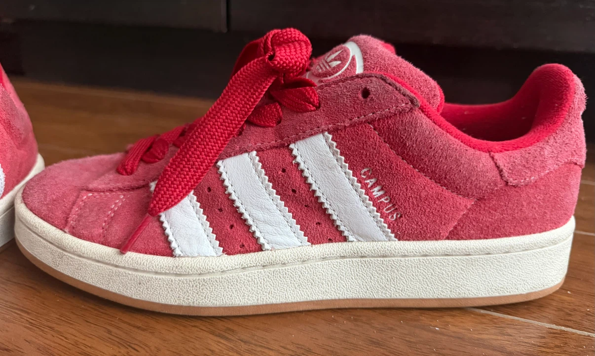 Adidas Campus Sneakers - Red - Size 8.5 US - photo 3