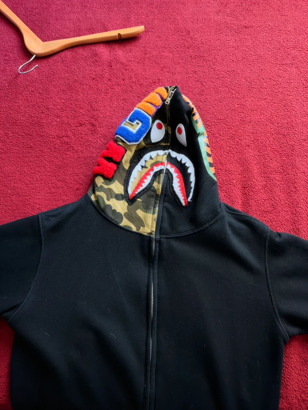 A Bathing Ape Shark Full Zip Hoodie