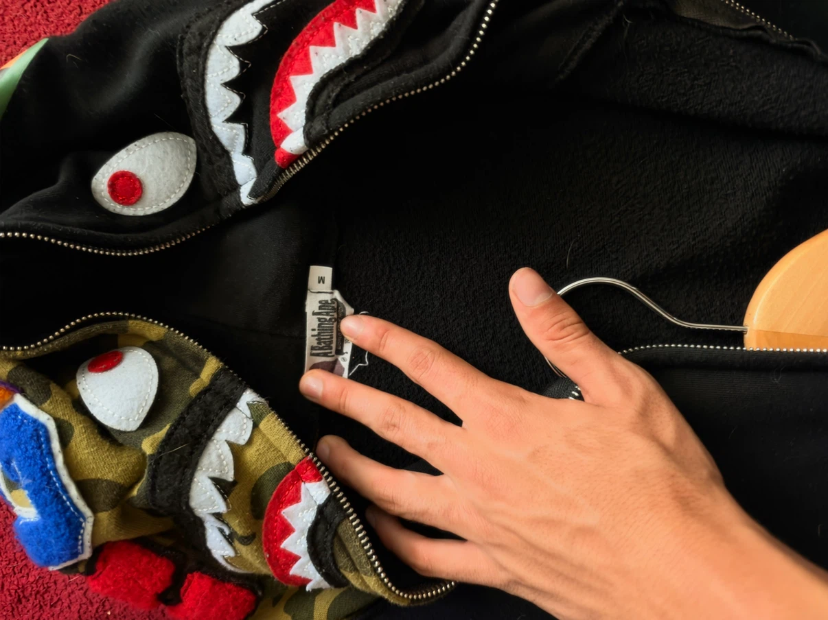 A Bathing Ape Shark Full Zip Hoodie - photo 4