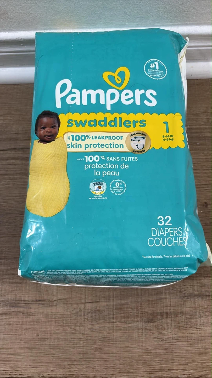 Pampers Swaddlers Size 1 Diapers