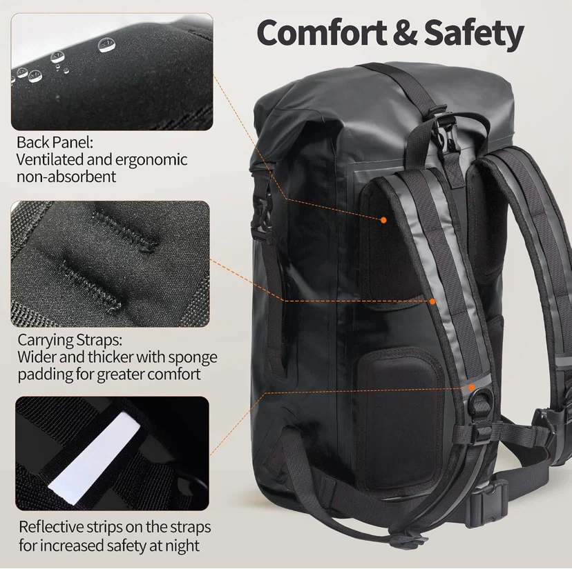New Origem 85L Waterproof Backpack Dry Bag - photo 4
