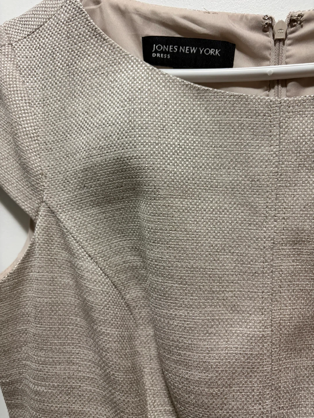 Jones New York Beige Dress Size 10 - photo 2