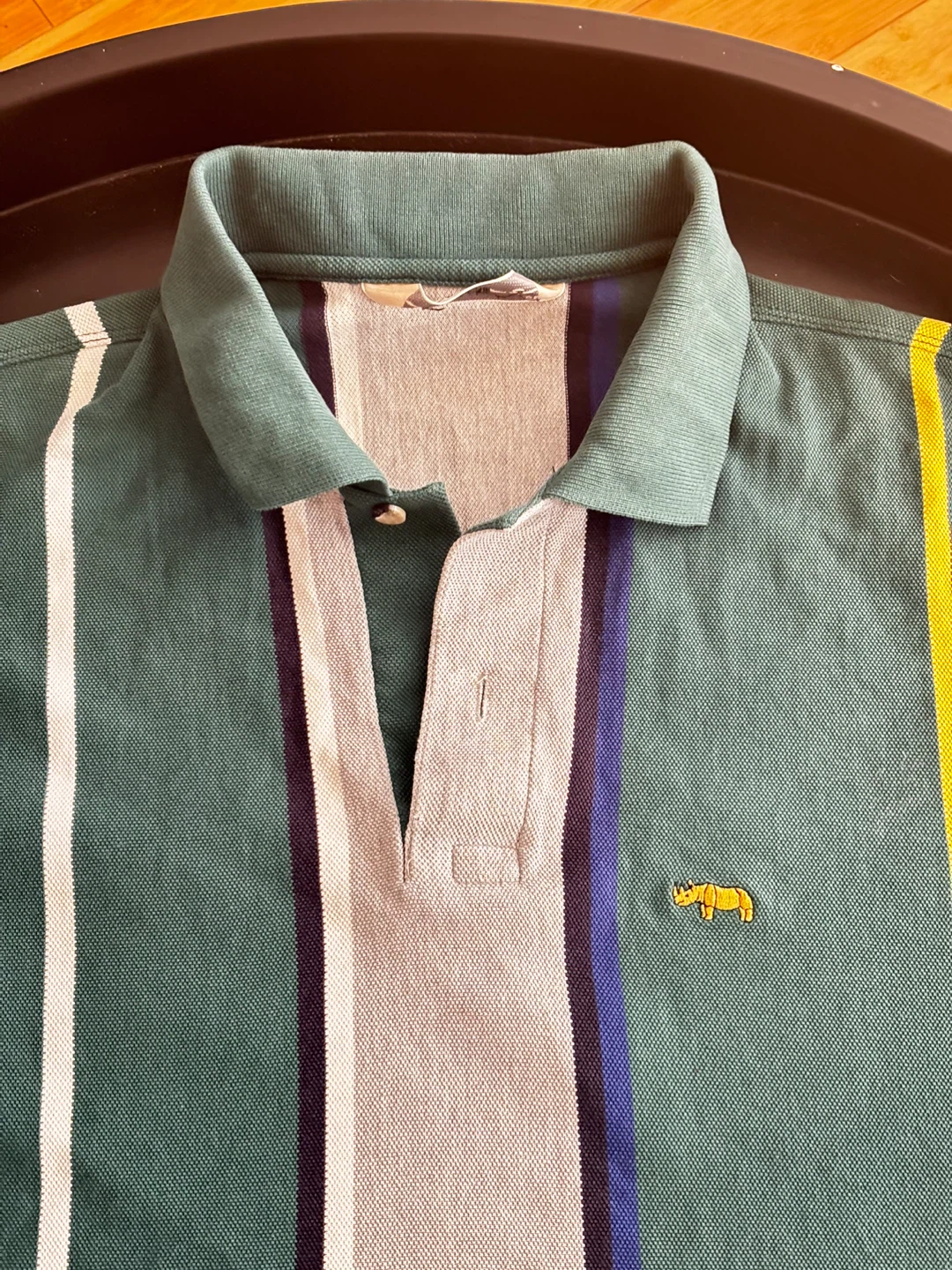 PAT Striped Polo Shirt - photo 2