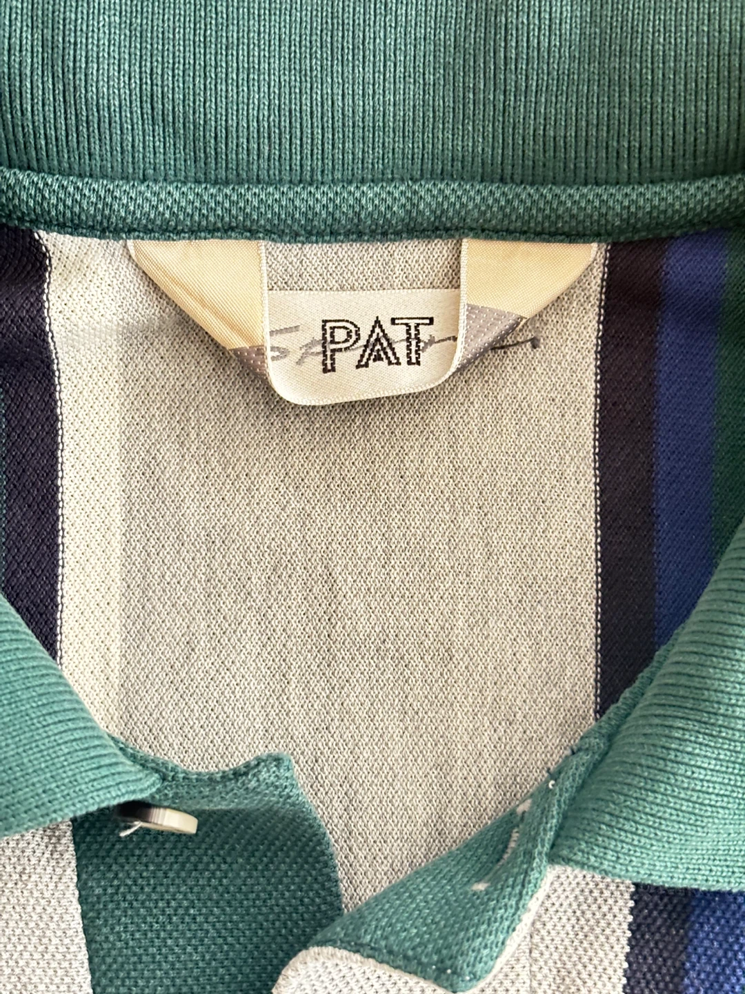 PAT Striped Polo Shirt - photo 4