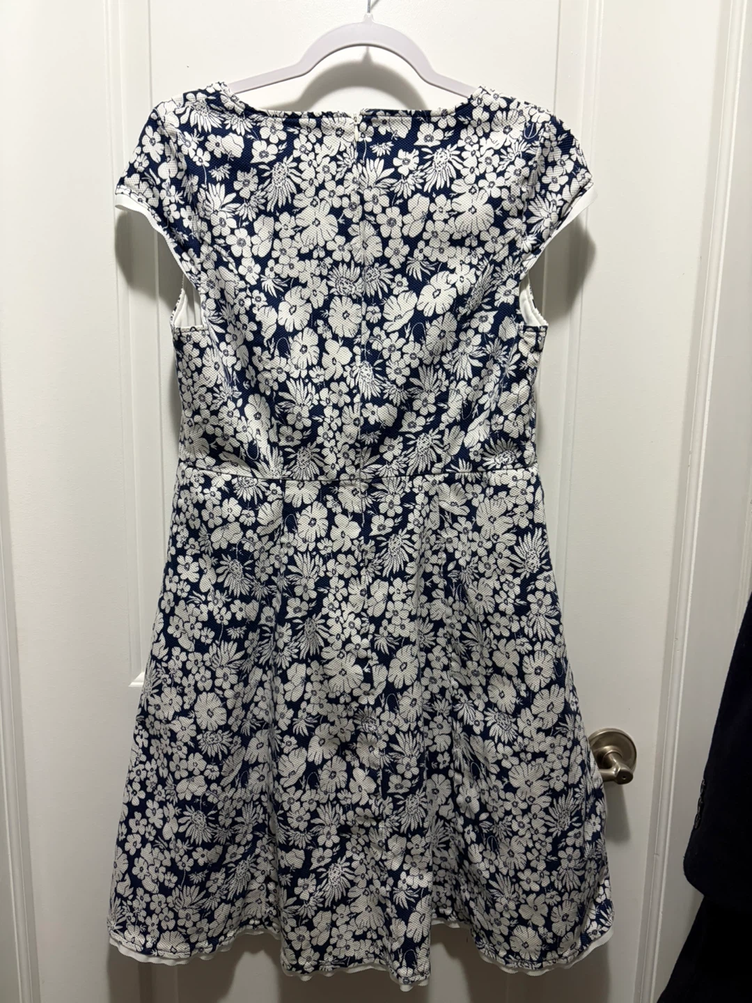 Ricki's Navy and White Floral Dress-12 - photo 2