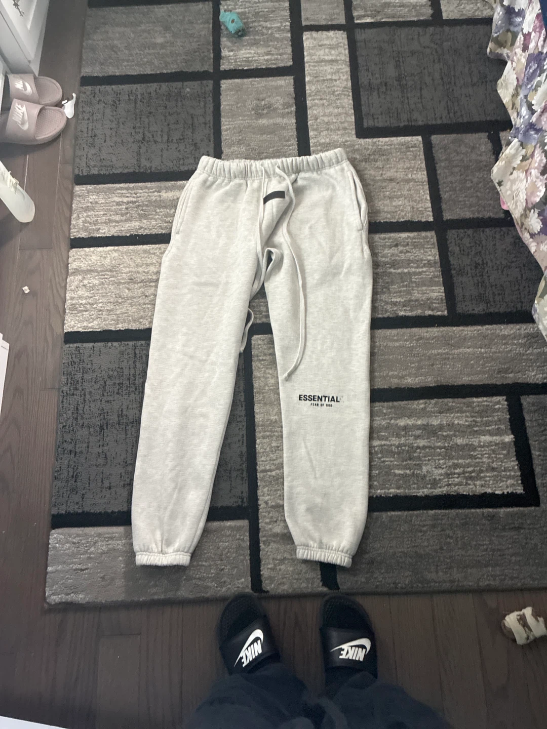 Essentials Fear of God Sweatpants Light Grey