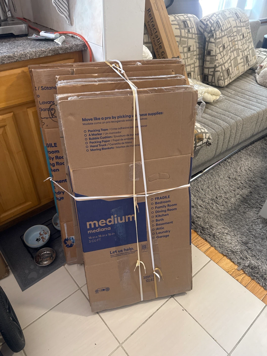 Set of Medium Moving Boxes