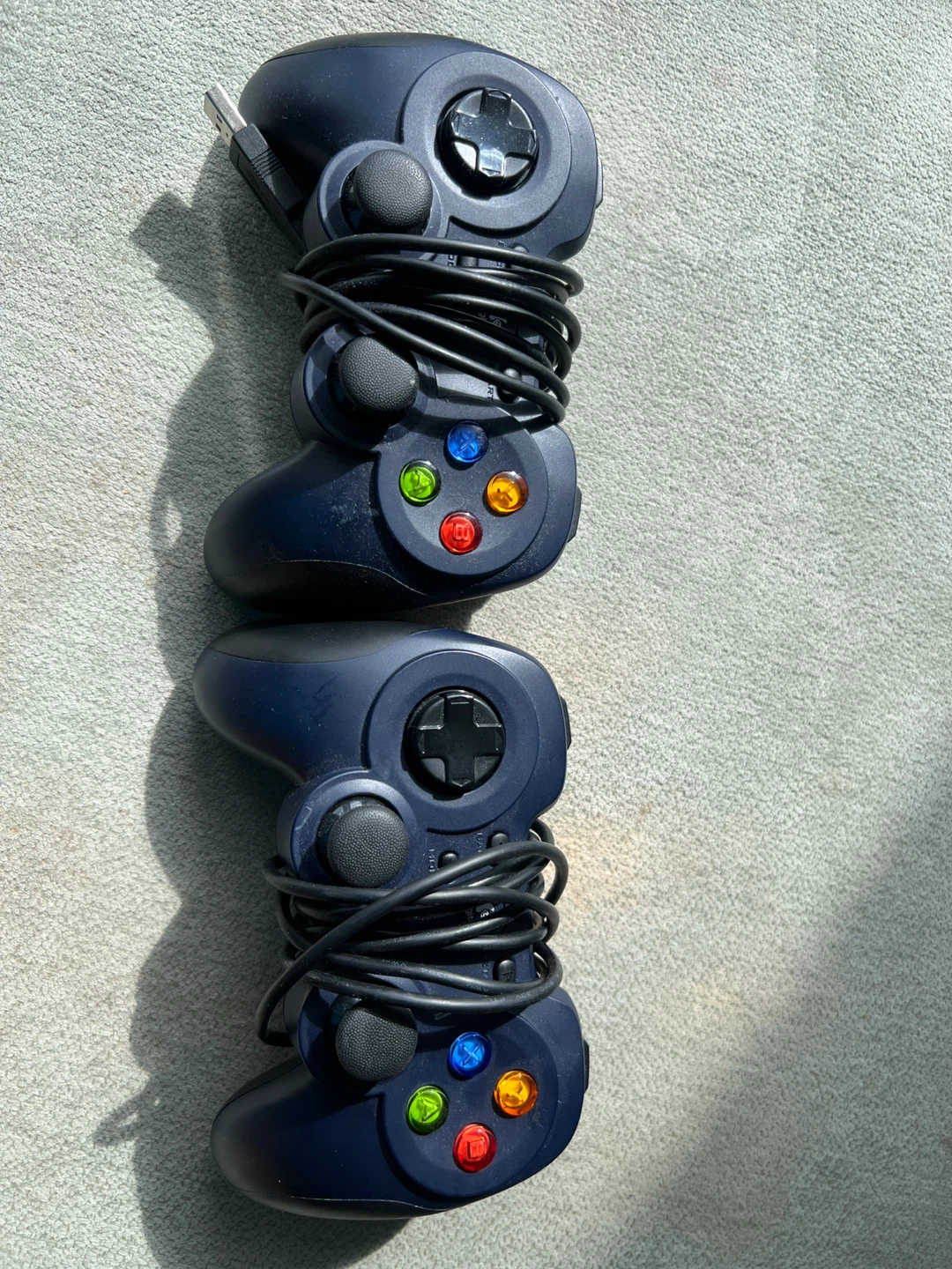 Two Logitech PC Gaming Controllers - photo 2