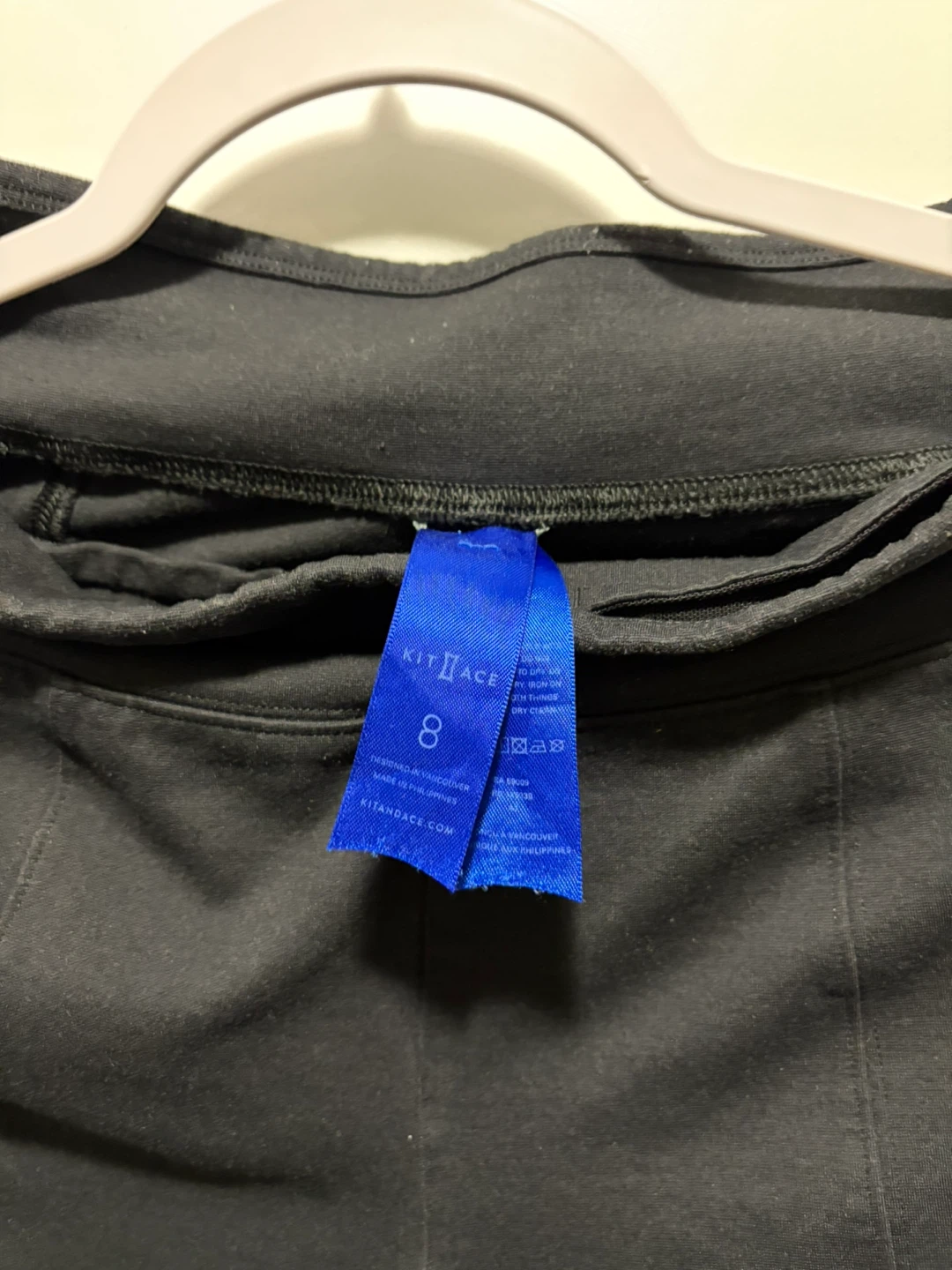 Kit and Ace Black Pants Size 8 - photo 3