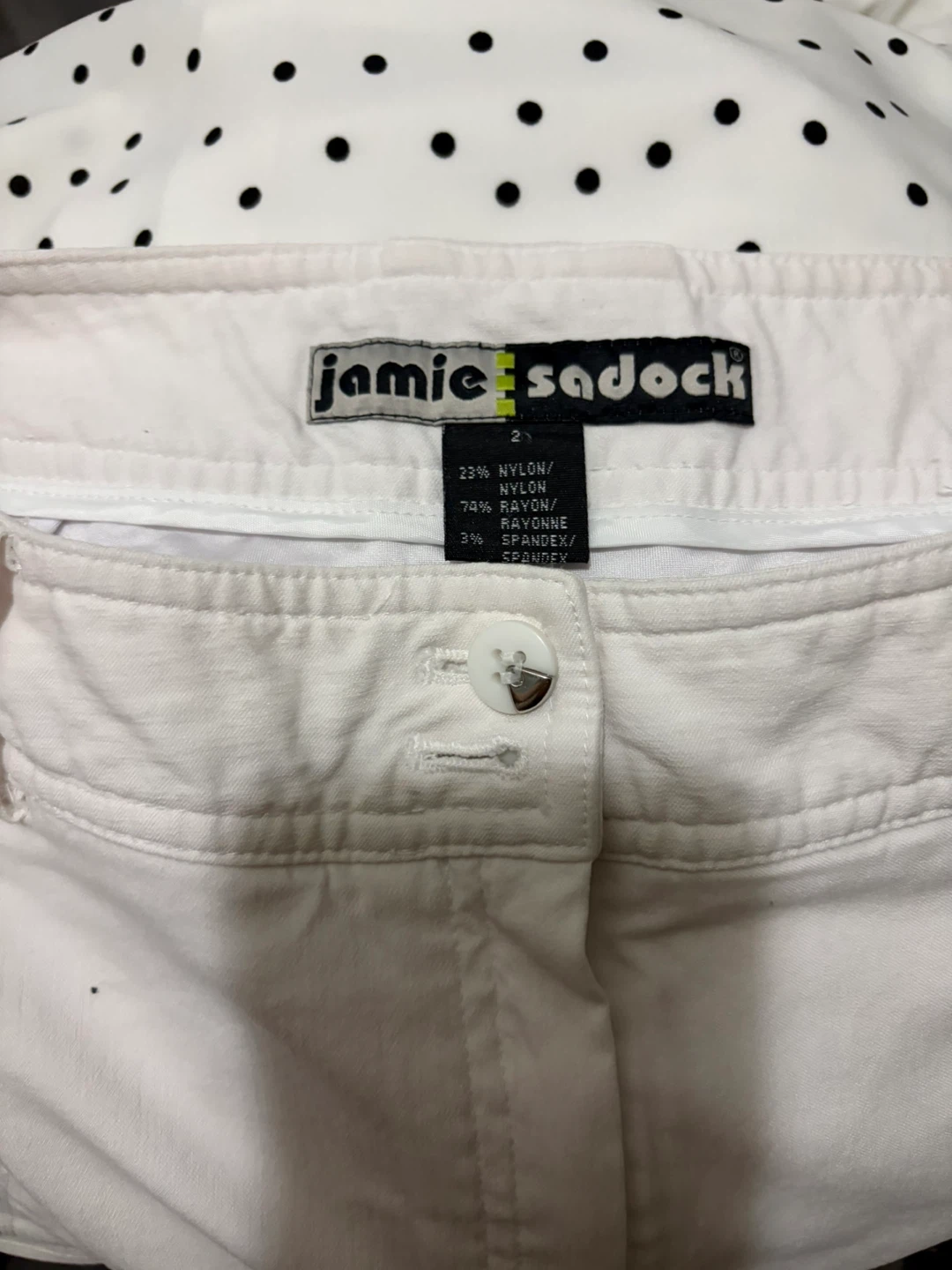 Jamie Sadock white skirt - photo 3