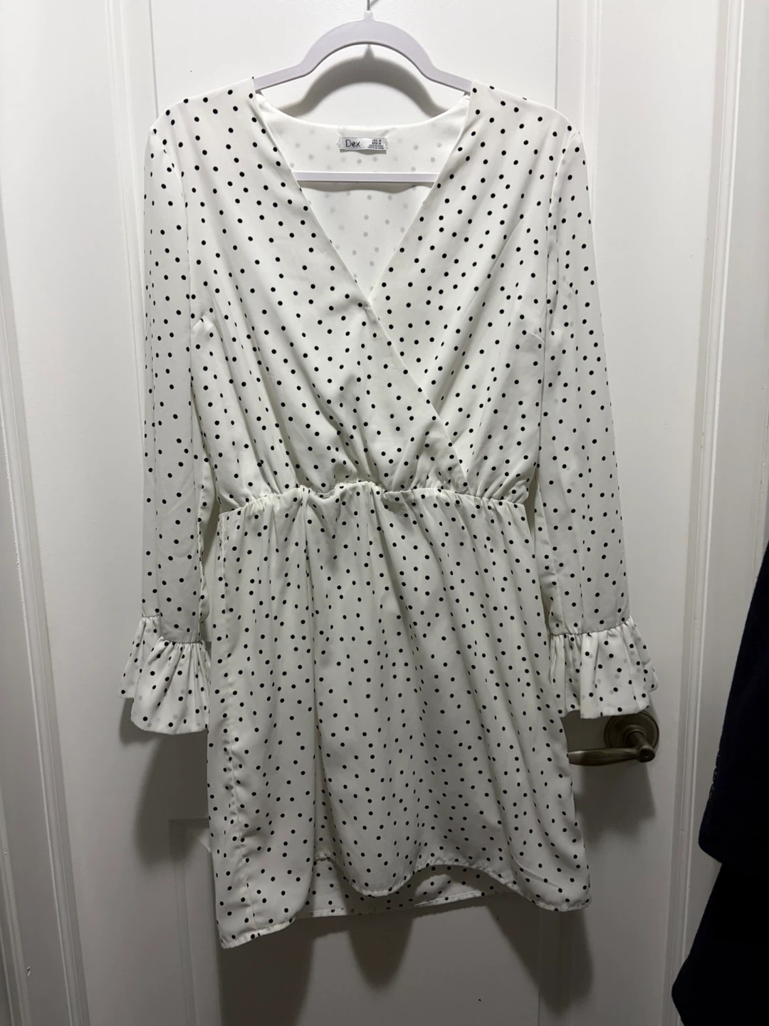 Dex Polka Dot Wrap Dress - photo 2