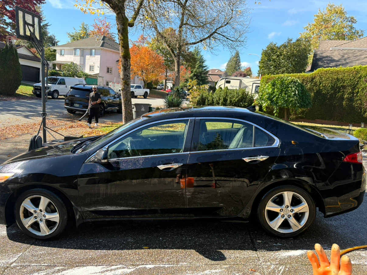 2012 Acura Tsx Sedan Black