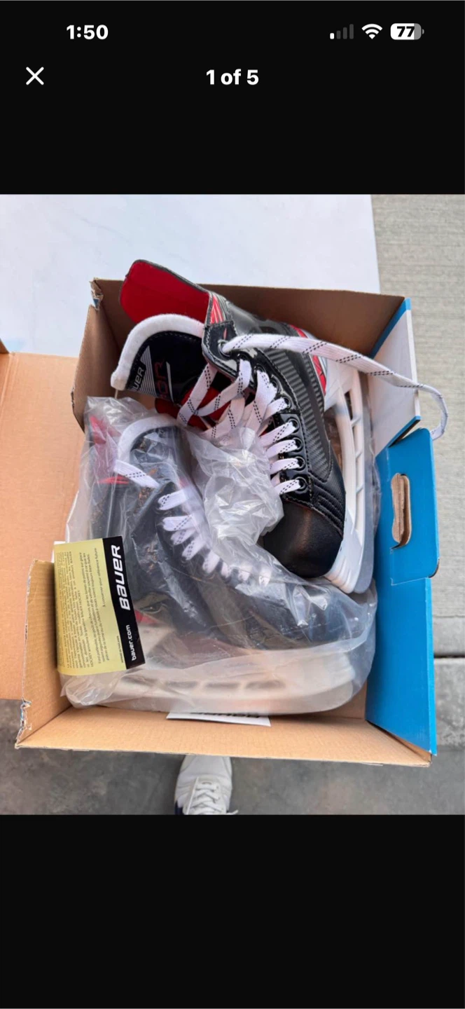 Bauer and VIC Ice Skates