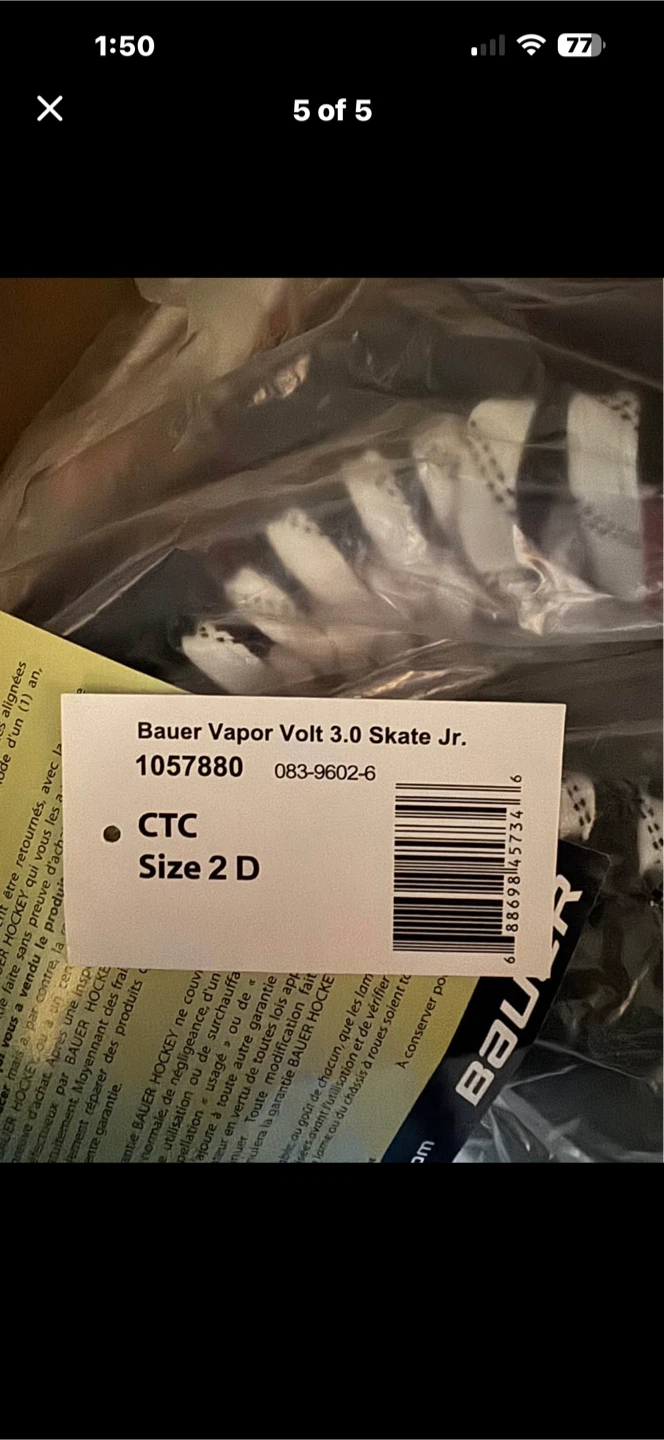 Bauer and VIC Ice Skates - photo 5
