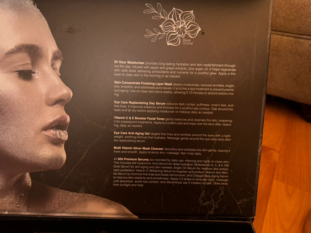 Predire Paris Black Orchid Transformation Skin Collection
