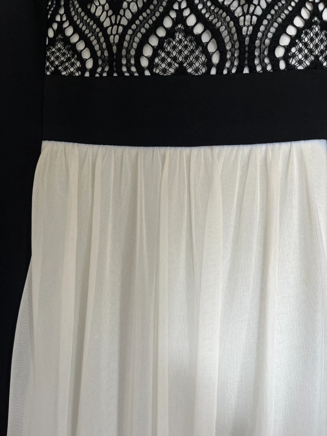 Connected Apparel Black and White Dress Size 12 - photo 3