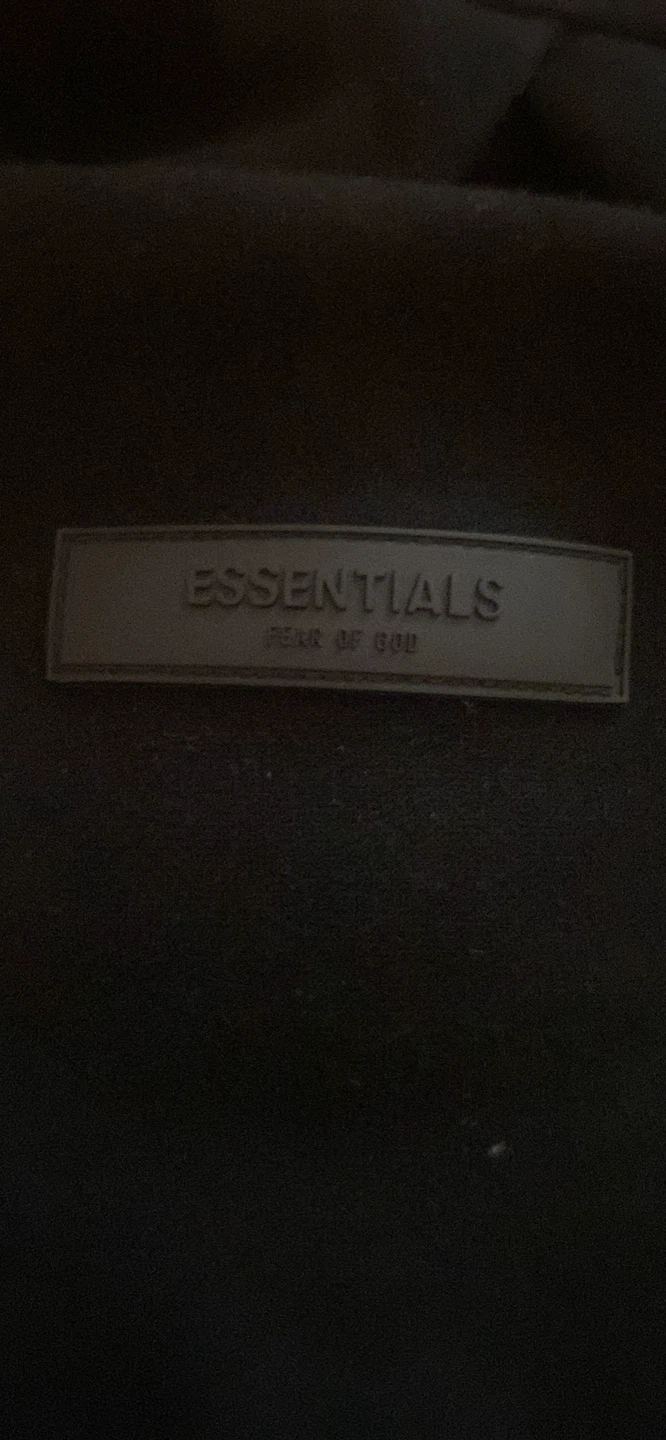 Essentials Fear of God Black Hoodie - photo 3