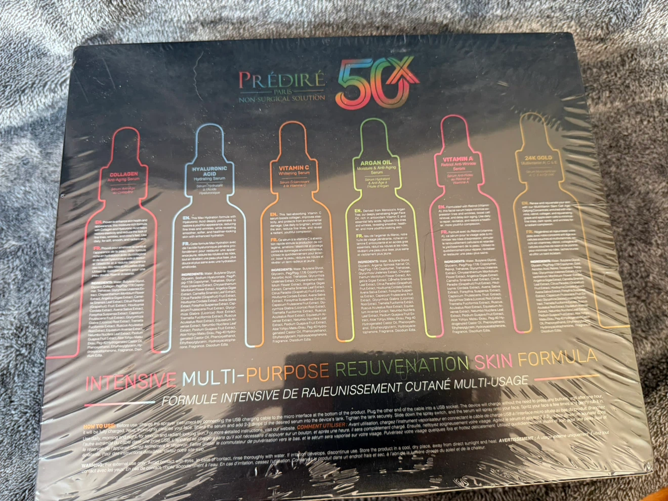 Predire Paris 50X Rejuvenation Skin Formula Set