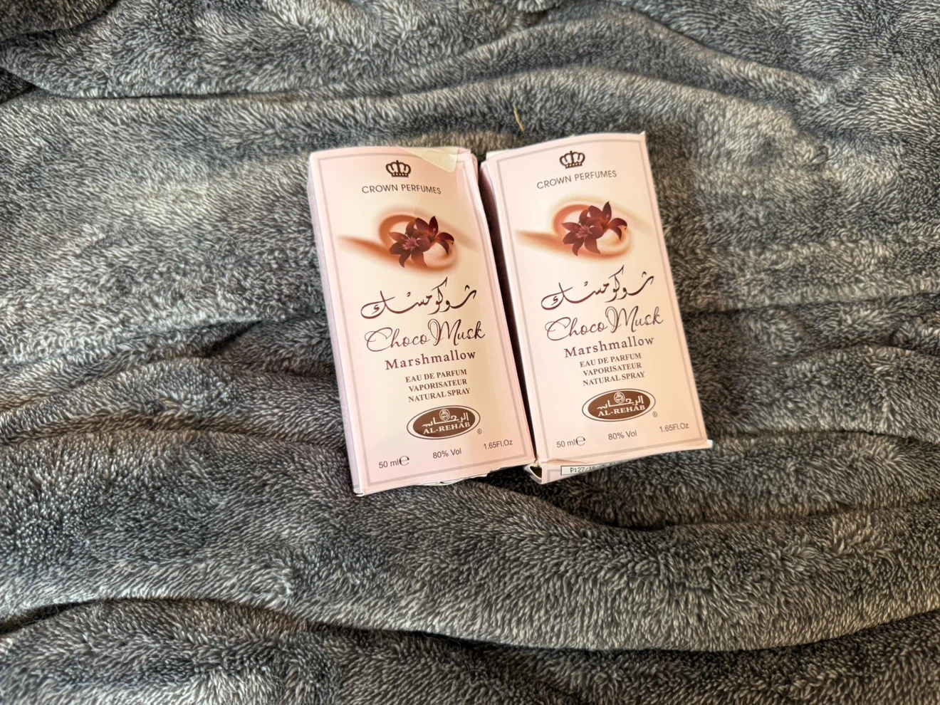 Two Al-Rehab Choco Musk Marshmallow Perfumes - photo 2