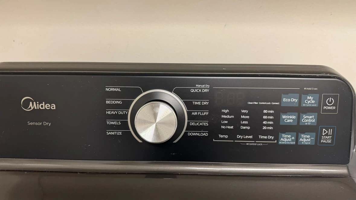 Midea 7.0 cu. ft. Smart Tumble Dryer - photo 2
