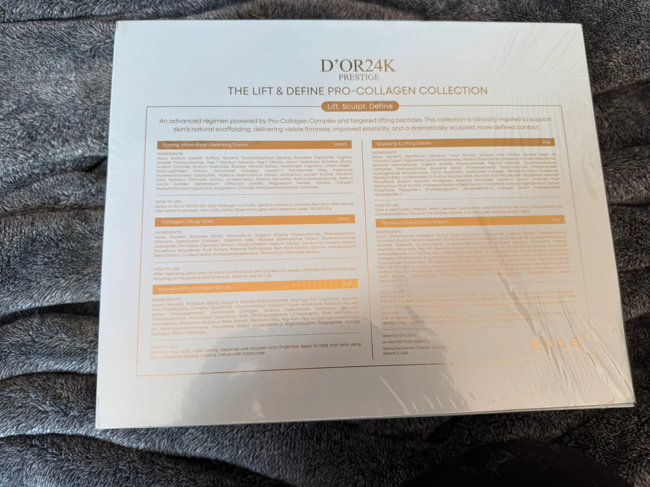 D'OR24K The Lift & Define Pro-Collagen Collection