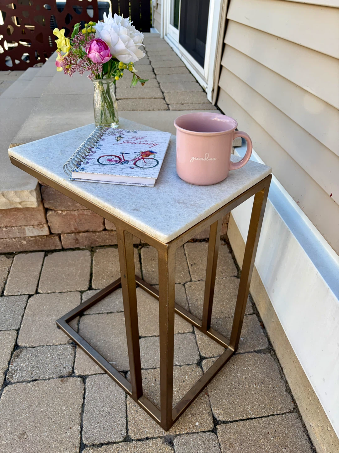 GRANITE TOP TV/SIDE TABLE - photo 2