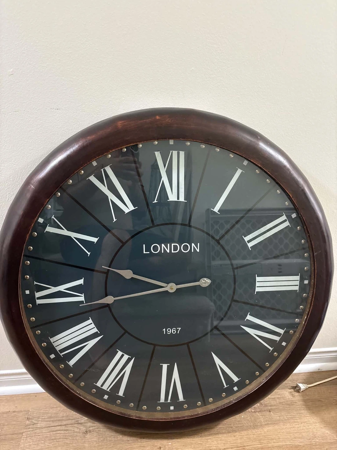 Oversized London 1967 Decorative Wall Clock – Large