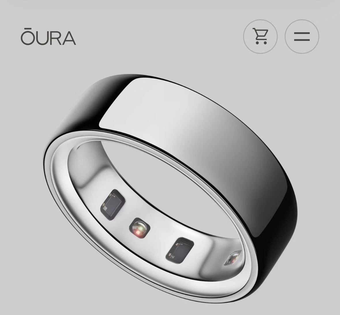Oura Ring Horizon Gen 4 size 6
