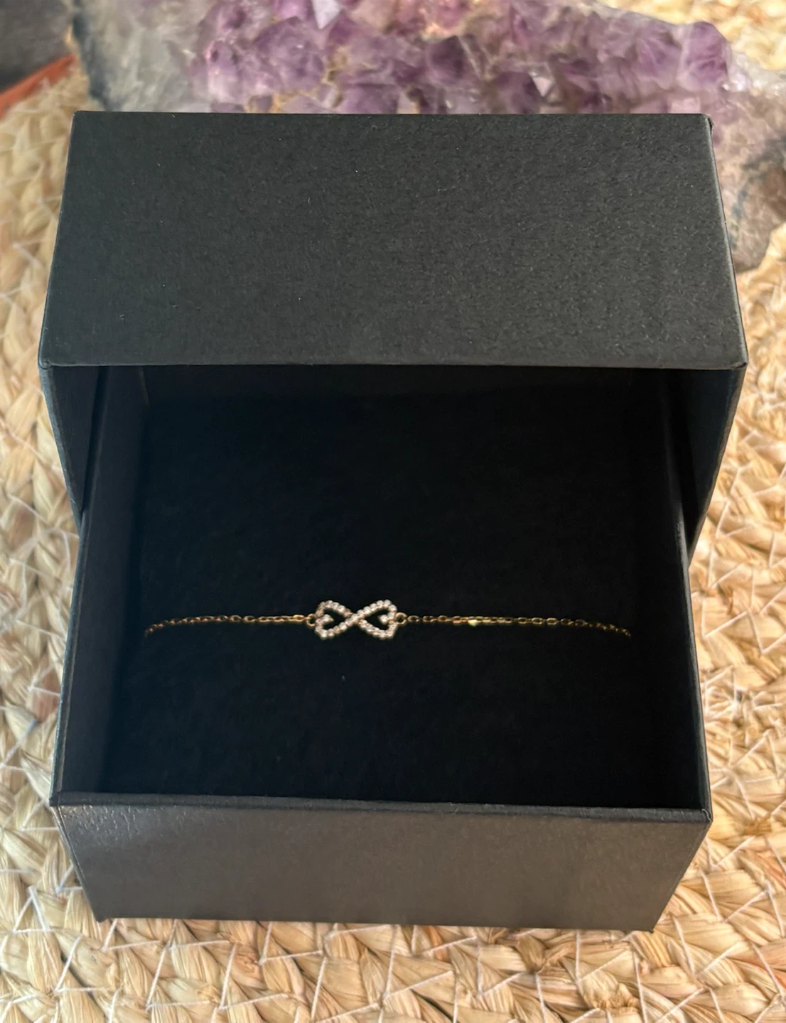 Gold-tone Infinity Bracelet (gold plated )