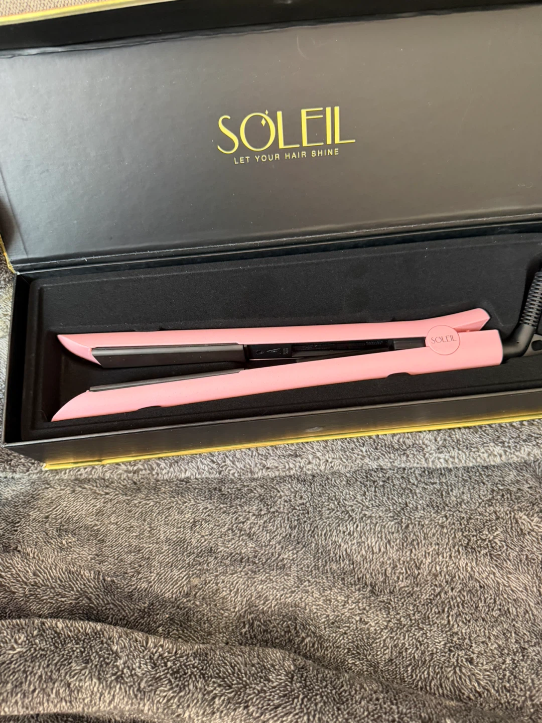 Soleil Flat Iron - Soft Baby Pink - photo 2