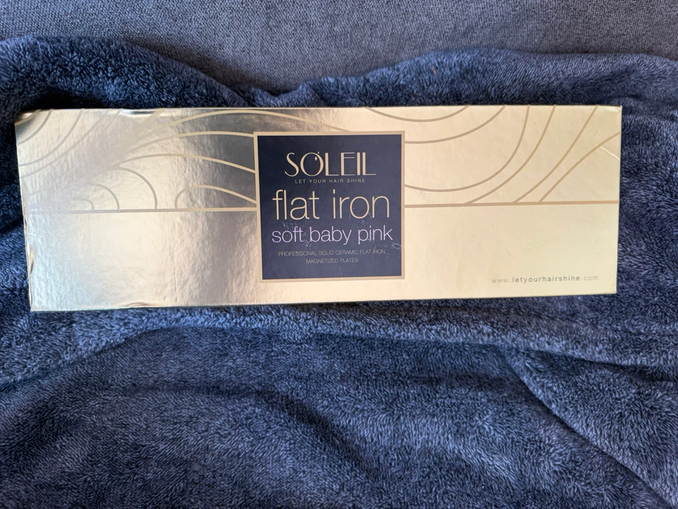 Soleil Flat Iron - Soft Baby Pink - photo 3