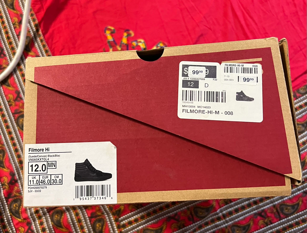 Vans Filmore Hi Flame Sneakers - photo 2