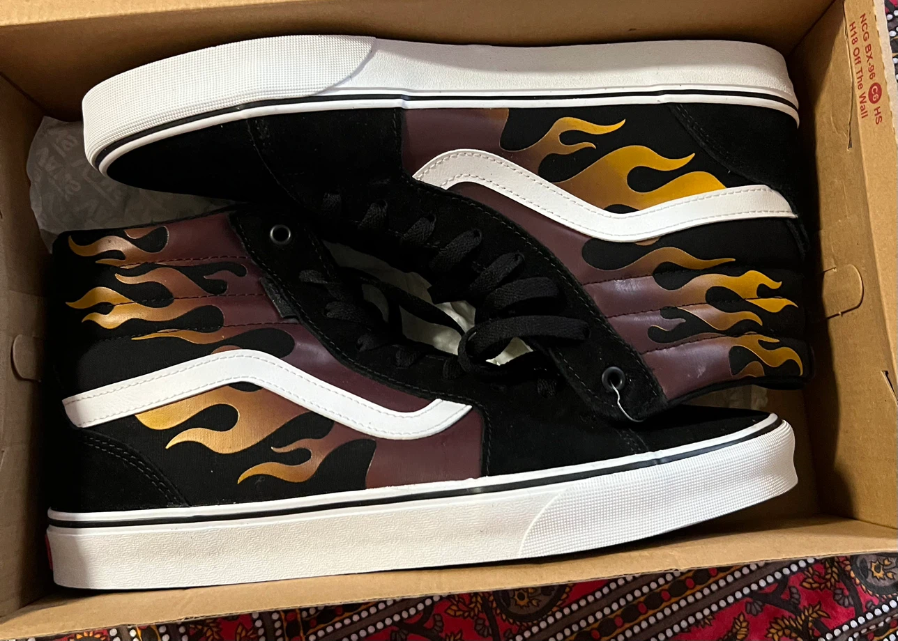 Vans Filmore Hi Flame Sneakers - photo 3