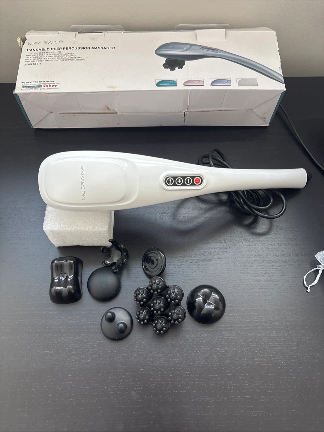 Megawise Handheld Deep Percussion Massager RD-A10 - photo 2