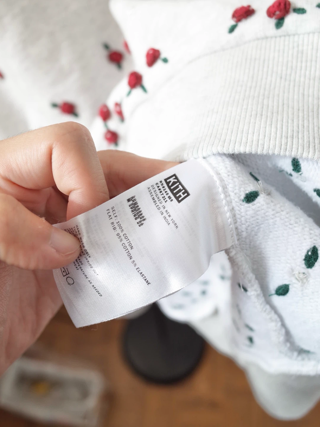 Kith Floral Ombre Nelson Collared Pullover Unisex (M) $430 - photo 5