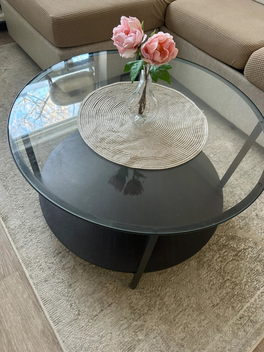 IKEA VITTSJÖ Round Coffee Table