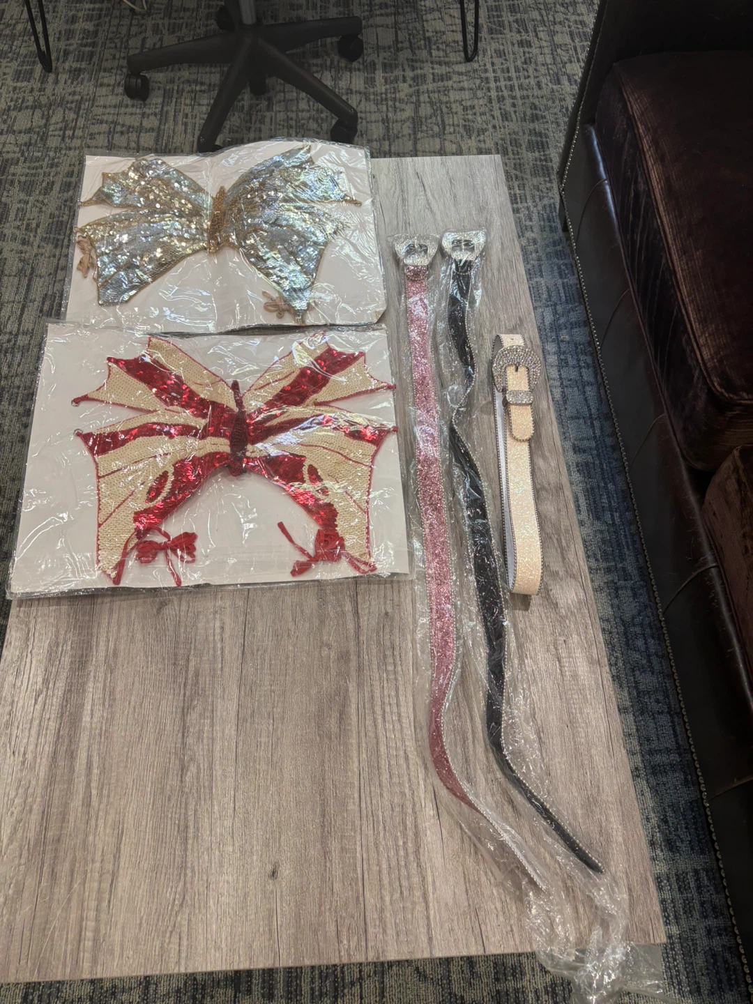 Sparkly Belt and Butterfly Wing Bundle