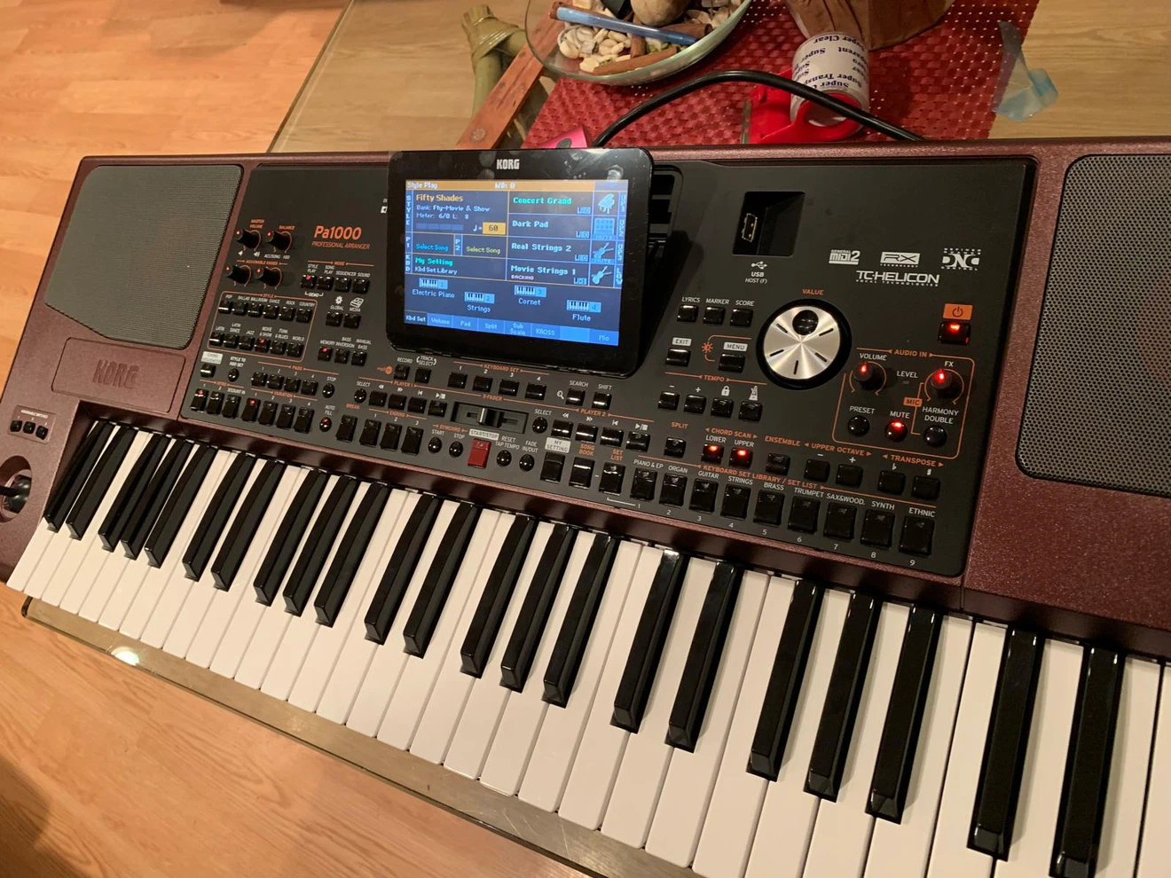 Korg Pa1000 Professional Arranger Keyboard - photo 3