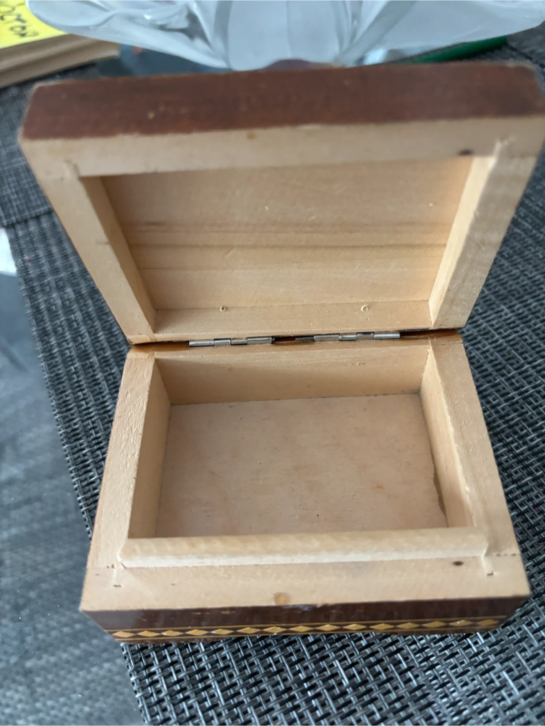 Vintage wooden box 10x8 cm - photo 2