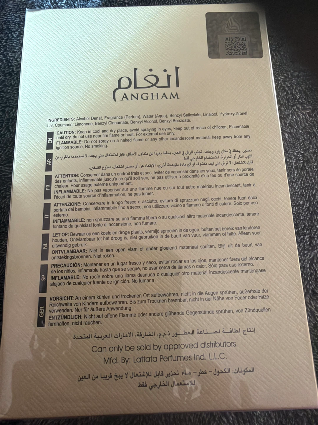 Lattafa Angham Eau de Parfum 100ml - photo 3