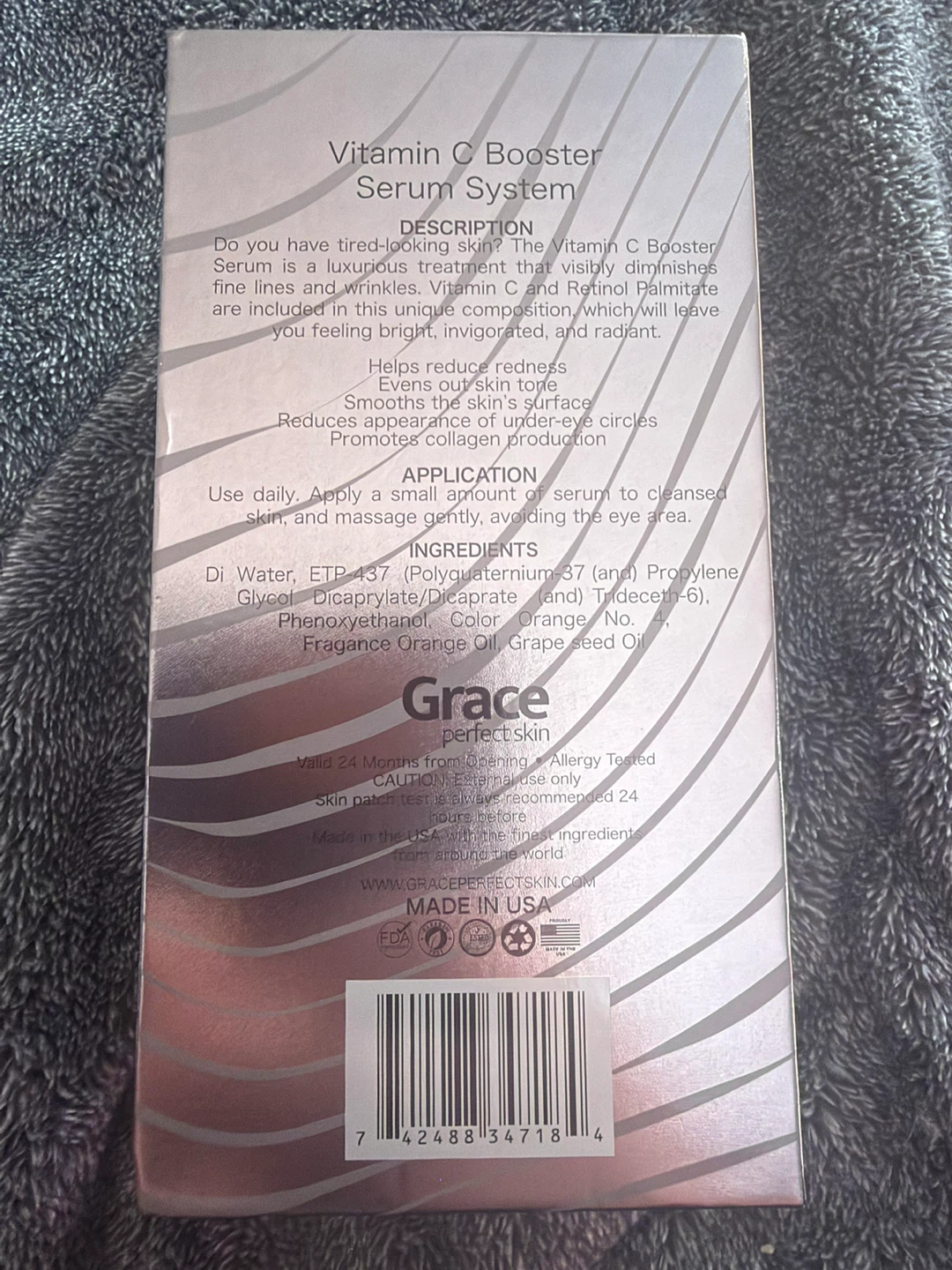 Grace Perfect Skin Vitamin C Booster Serum - photo 2
