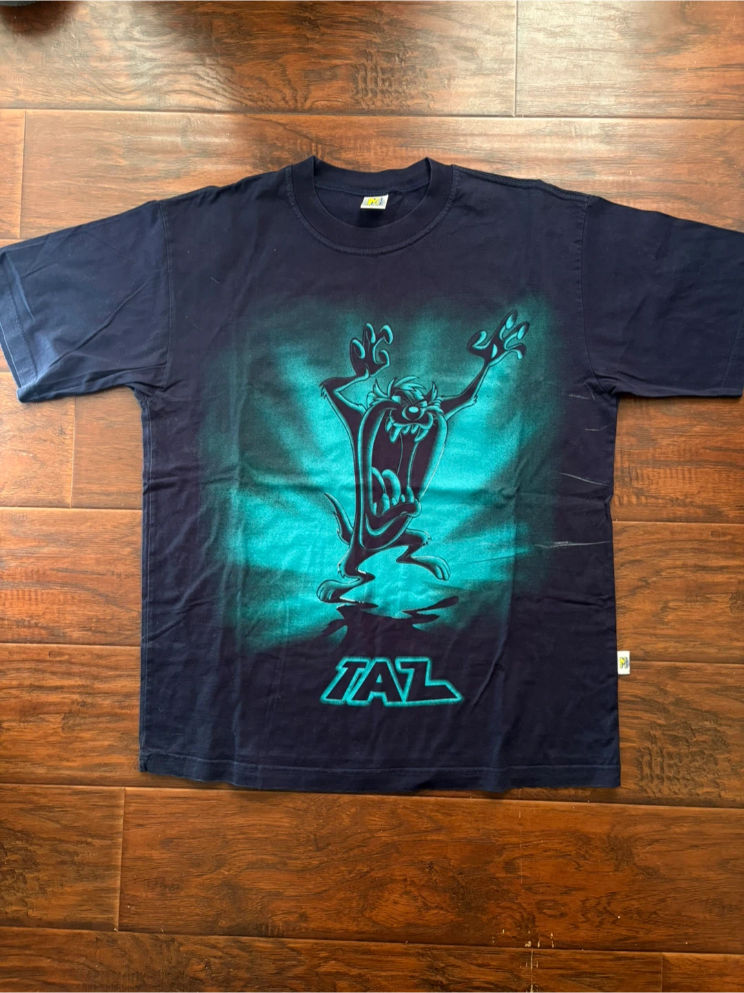 Vintage Taz Looney Tunes double sided tee XL