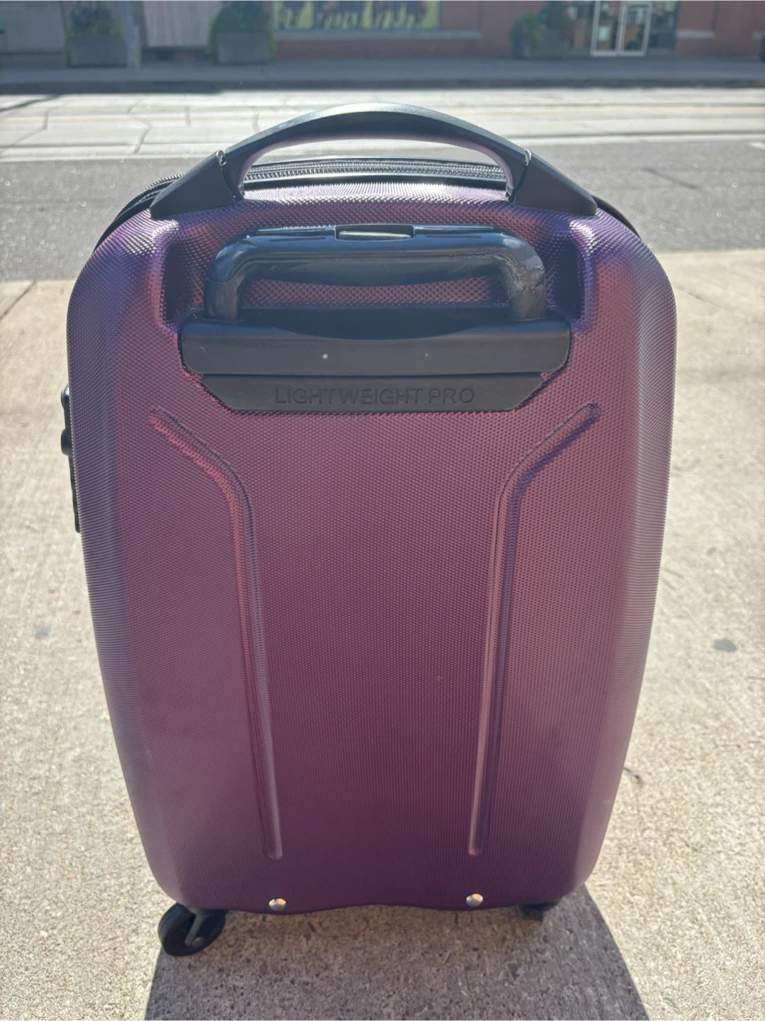 Heys Lightweight Pro Carry-on Luggage - Purple - photo 3